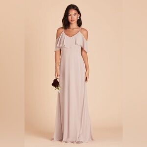 NWT Birdy Grey Jane Convertible Dress in Chiffon Taupe